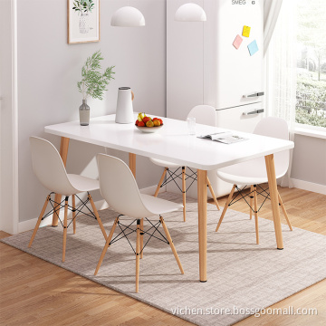 home simple modern rectangular table